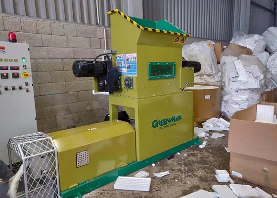 máquina reciclaje de unicel 