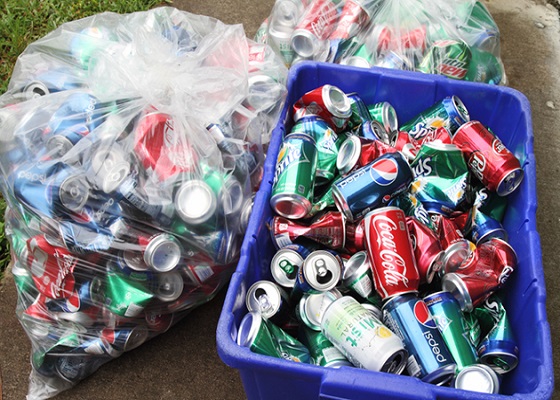 reciclaje de latas de aluminio