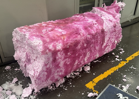 Bloques compactados de espuma EPP