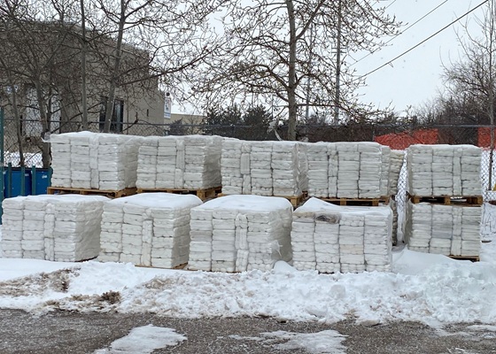 bloques de eps termofundido y espuma de PE