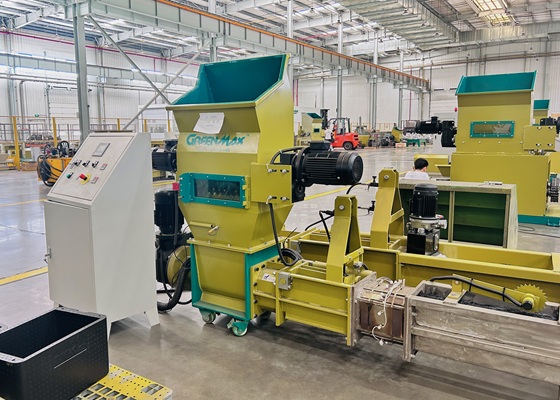 Briquetadora de espuma de PE mini personalizada