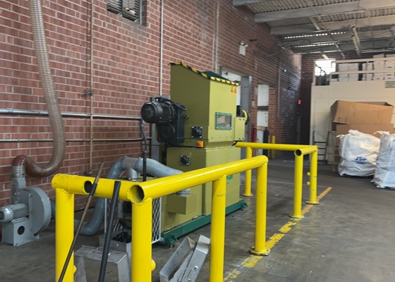 briquetadora de corcho blanco