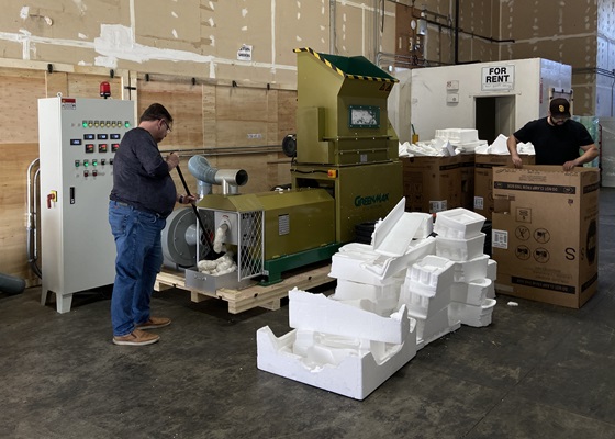 briquetadora de EPS