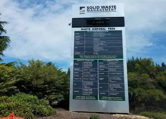 centro de reciclaje de Tacom Washington