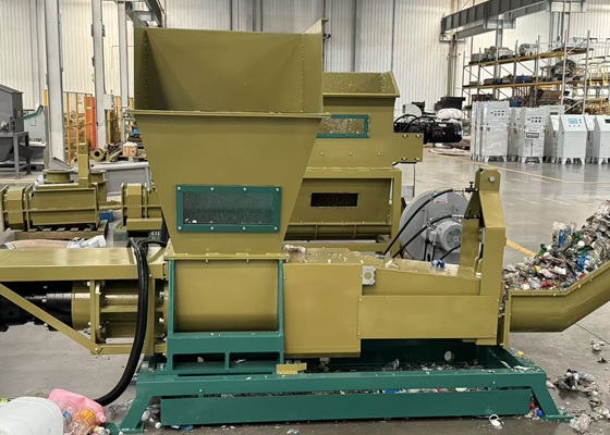 compactador de botellas de PET