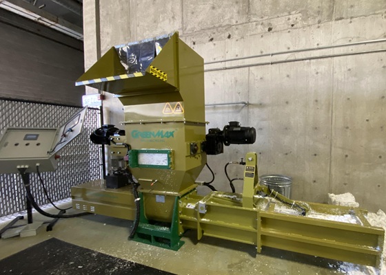 compactadora de poliestireno