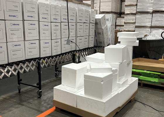 Envases de EPS para cadena de frío médica