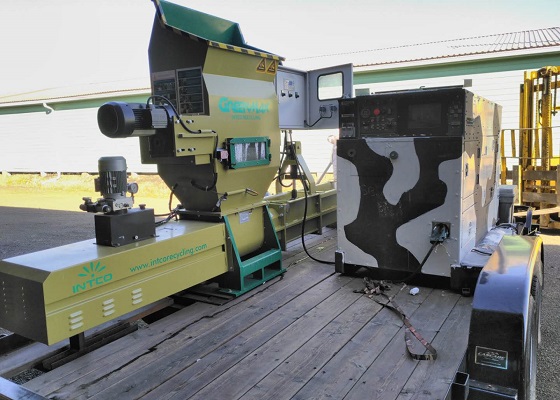 equipo montado en vehículo