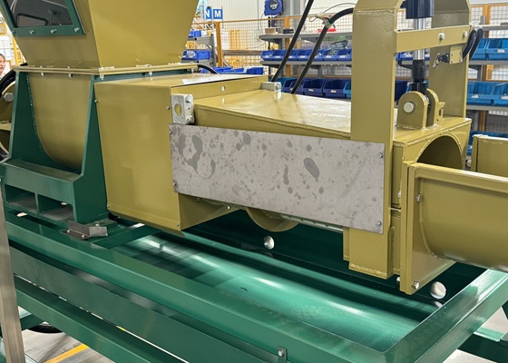 equipo para drenaje de botellas de PET