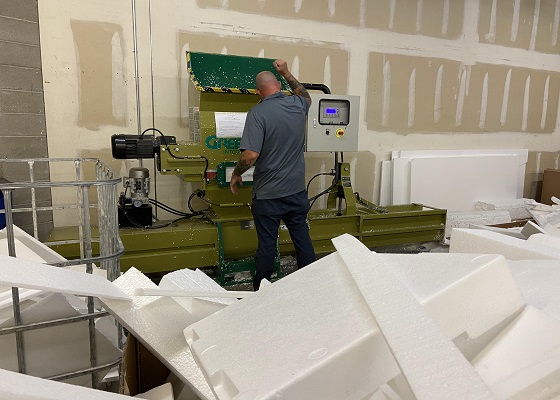 GreenMax briquetadora de EPS