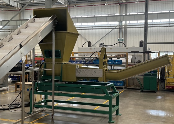 GreenMax compactador de PET botellas