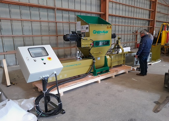 GreenMax compactadora de corcho blanco