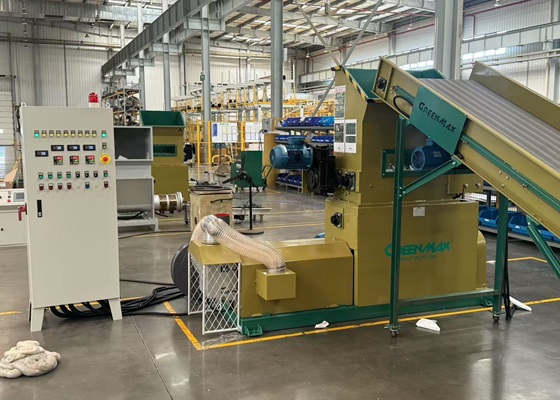 GreenMax máquina para reciclar espuma