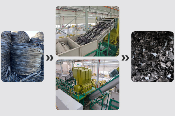 línea de lavado de PP