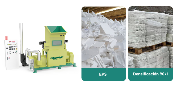 reciclaje de corcho blanco