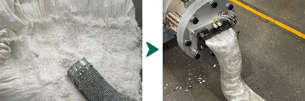 reciclaje de corcho blanco