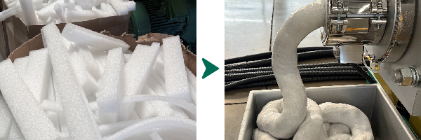 reciclaje de espuma de polietileno