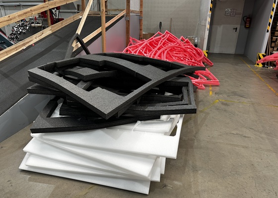 retales de espuma PE