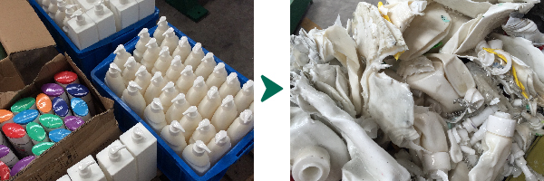 Separación y Compactación de cosméticos