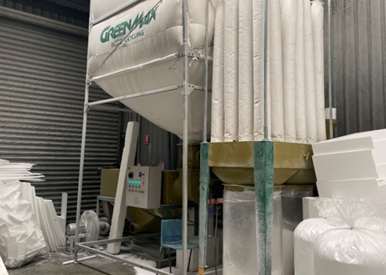 sistema de cribado de residuos